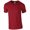 Softstyle® Adult Ringspun T-Shirt in cardinal-red
