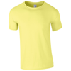 Softstyle® Adult Ringspun T-Shirt in cornsilk