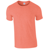 Softstyle® Adult Ringspun T-Shirt in heather-orange