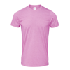 Softstyle® Adult Ringspun T-Shirt in heather-radiant-orchid