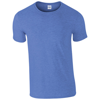 Softstyle® Adult Ringspun T-Shirt in heather-royal
