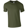 Softstyle® Adult Ringspun T-Shirt in military-green