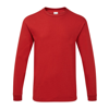 Hammer Adult Long Sleeve T-Shirt in sportscarletred