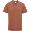 Premium Cotton T-Shirt in chestnut