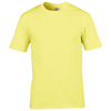 Premium Cotton T-Shirt in cornsilk