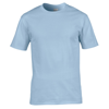 Premium Cotton T-Shirt in light-blue