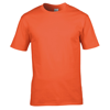 Premium Cotton T-Shirt in orange