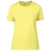 Women'S Premium Cotton Rs T-Shirt in cornsilk