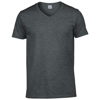 Softstyle® V-Neck T-Shirt in dark-heather