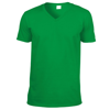 Softstyle® V-Neck T-Shirt in irish-green