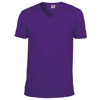 Softstyle® V-Neck T-Shirt in purple