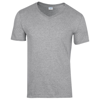 Softstyle® V-Neck T-Shirt in sportgrey