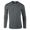 Softstyle® Long Sleeve T-Shirt in charcoal