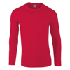 Softstyle® Long Sleeve T-Shirt in red