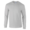 Ultra Cotton Adult Long Sleeve T-Shirt in sport-grey