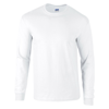 Ultra Cotton Adult Long Sleeve T-Shirt in white