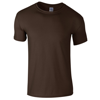 Softstyle® Youth Ringspun T-Shirt in dark-chocolate