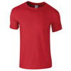 Softstyle® Youth Ringspun T-Shirt in red