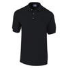 Ultra Cotton Ringspun Adult Piqué Polo in black