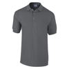 Ultra Cotton Ringspun Adult Piqué Polo in dark-heather