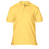 Premium Cotton Double Piqué Sport Shirt in daisy