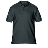 Premium Cotton Double Piqué Sport Shirt in dark-heather