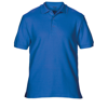 Premium Cotton Double Piqué Sport Shirt in royal