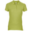 Women'S Premium Cotton Double Piqué Sport Shirt in kiwi