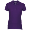 Women'S Premium Cotton Double Piqué Sport Shirt in purple