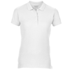 Women'S Premium Cotton Double Piqué Sport Shirt in white