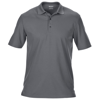 Performance Double Piqué Sports Shirt in charcoal