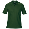 Performance Double Piqué Sports Shirt in forest-green