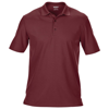 Performance Double Piqué Sports Shirt in maroon