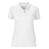 Women'S Performance Double Piqué Sport Shirt in white