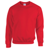 Heavy Blend Adult Crew Neck Sweatshirt in cherry-red