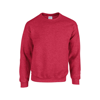 Heavy Blend Adult Crew Neck Sweatshirt in heather-sport-scarlet-red
