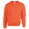 Heavy Blend Adult Crew Neck Sweatshirt in orange