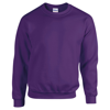 Heavy Blend Adult Crew Neck Sweatshirt in purple