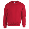 Heavy Blend Adult Crew Neck Sweatshirt in red