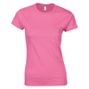 Softstyle® Women'S Ringspun T-Shirt in azalea