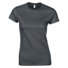 Softstyle® Women'S Ringspun T-Shirt in charcoal