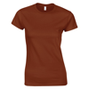 Softstyle® Women'S Ringspun T-Shirt in chestnut