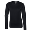 Softstyle® Women'S Long Sleeve T-Shirt in black