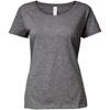 Softstyle® Women'S Deep Scoop T-Shirt in graphite-heather