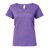 Softstyle® Women'S Deep Scoop T-Shirt in heather-purple