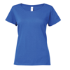 Softstyle® Women'S Deep Scoop T-Shirt in royal