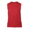 Gildan Performance Sleeveless T-Shirt in red