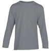 Gildan Performance Youth Long Sleeve T-Shirt in sport-grey