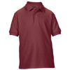 Dryblend® Youth Double Piqué Sports Shirt in maroon