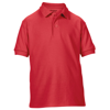Dryblend® Youth Double Piqué Sports Shirt in red